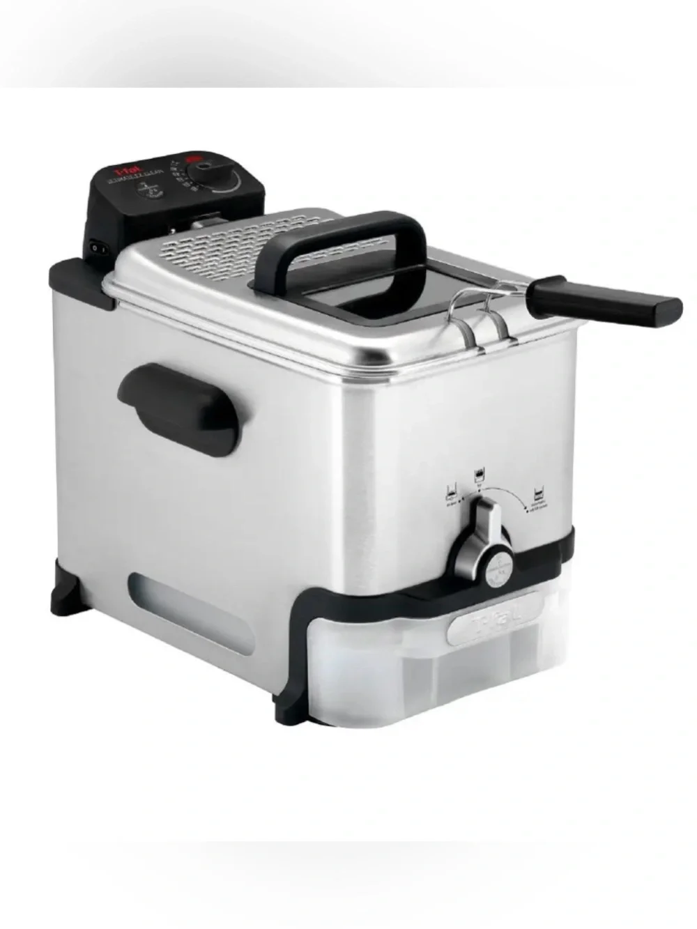 T-FAL Ultimate EZ Clean Deep Fryer 3.5 Liters, Oil Filtration System